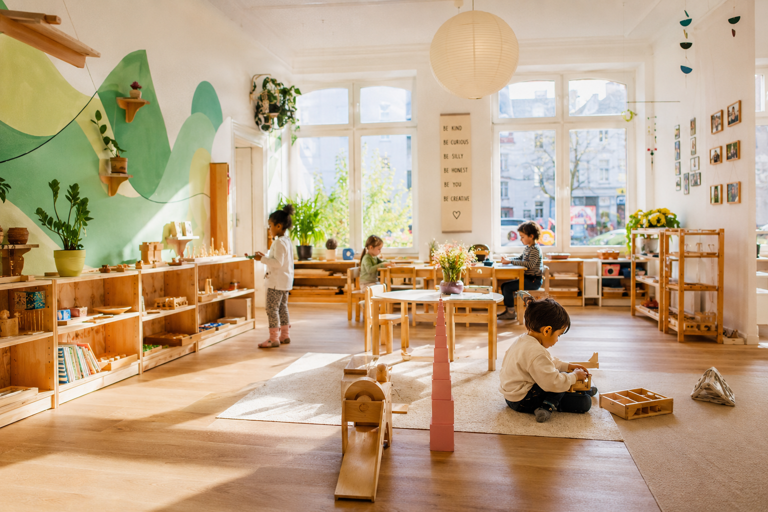 Montessori Kita Regenbogenwürmer